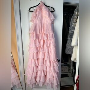 Pink Ruffle Dress